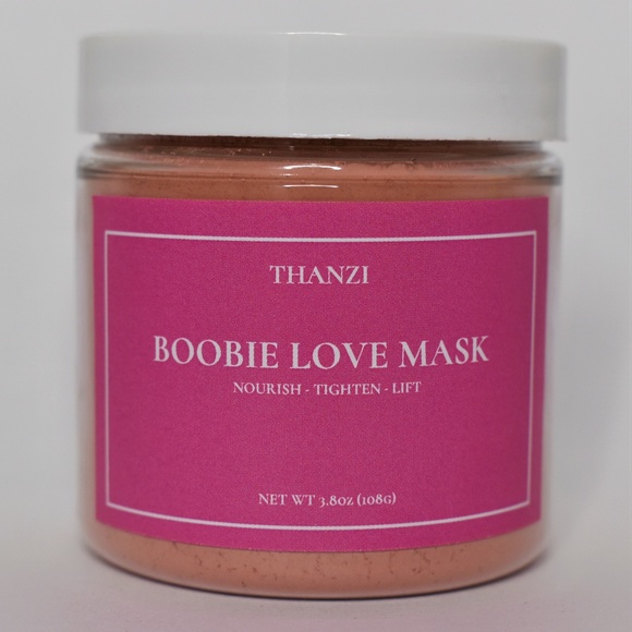 Boobie love breast clay mask w/ raspberries - Picture 1 of 4